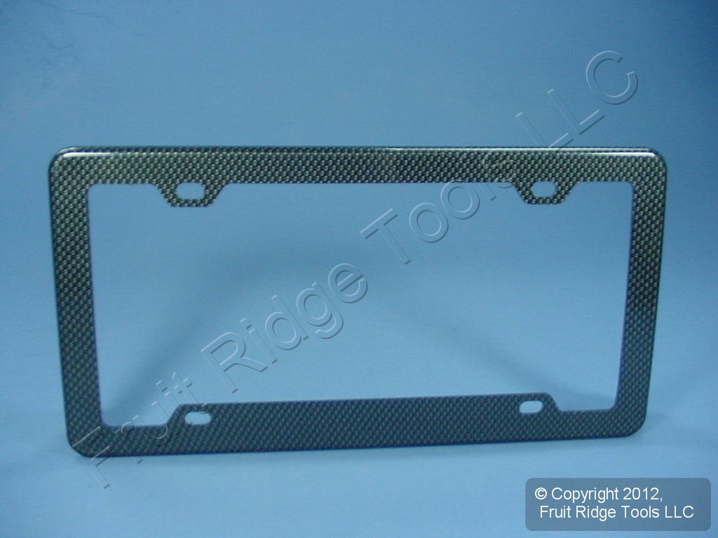 Pilot Automotive WL714-CF Carbon Fiber Look Car License Plate Frame