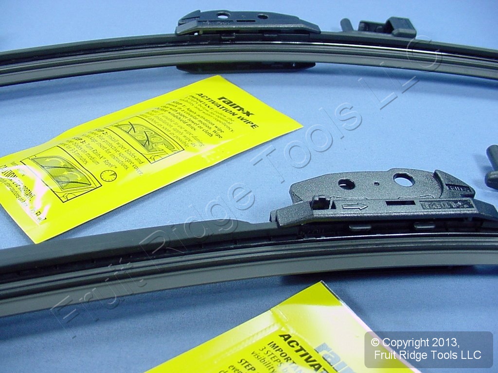 2 Rain-X 20' Windshield Wiper Blades Repel 8-in-1 Water-Beading All Weather